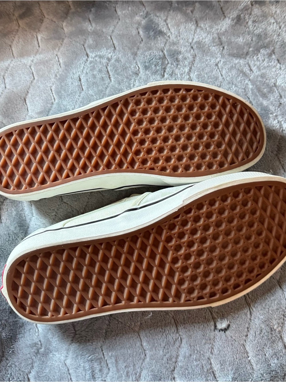 Vans Classic Slip-On Checkerboard Pastel Green Canvas Sneakers Women’s Size 8.5 - Picture 5 of 7